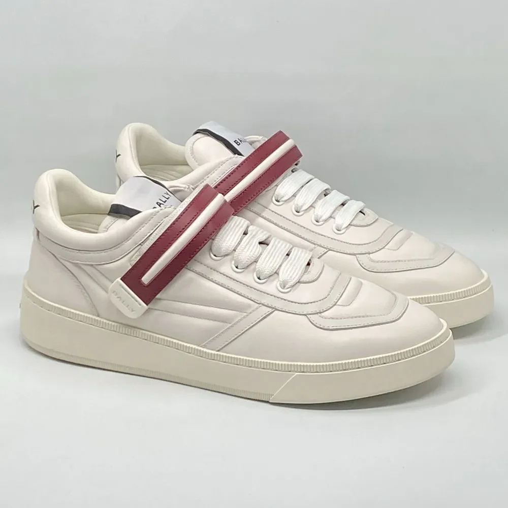 Bally Raise Royce Leather Low-Top Sneakers size 42/us size 9